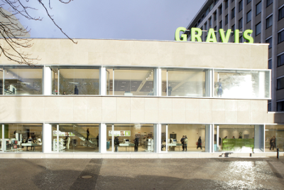 Gravis am Ernst-Reuter-Platz in Charlottenburg - Pressefoto: Gravis