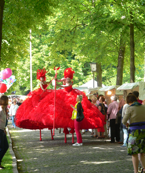 Dulce Compania im Schlosspark Schönhausen