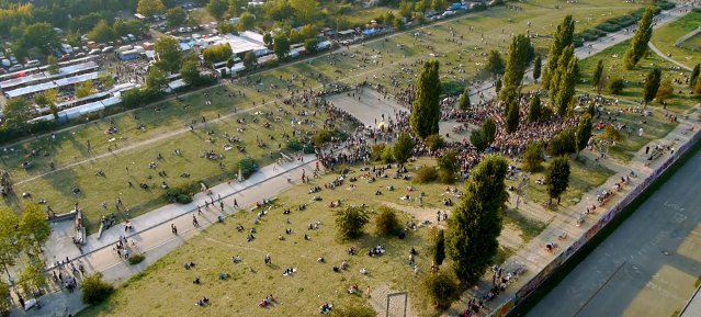 Der Mauerpark in Berlin