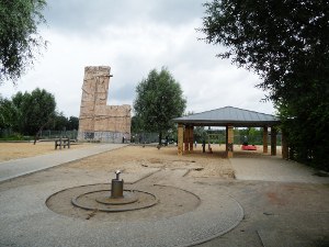 Spielplatz am nördlichsten Ende des Mauerpark