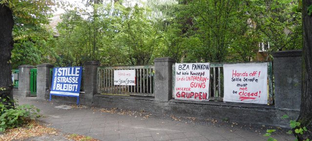 Hausbesetzung in der Stille Strasse