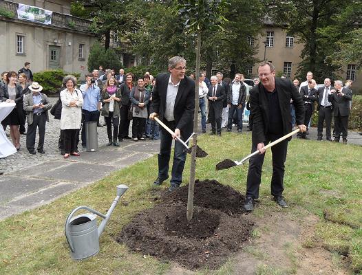 Erster Spatenstich im Ludwig-Hoffmann-Quartier