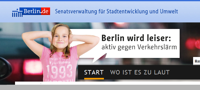 Berlin wird leiser: aktiv gegen Verkehrslärm