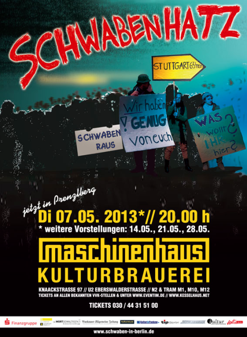 Plakat "Schwabenhatz"