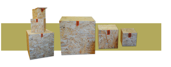 Holz im Kreativkreislauf:  OSB BOX Loretta Rest