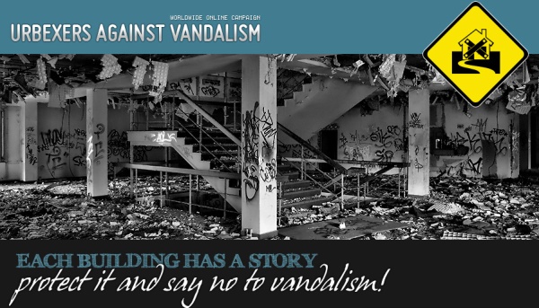 Urban Explorers against Vandalism - Campaign Website