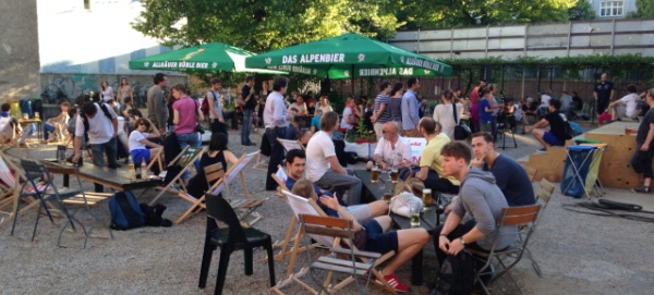 WBB-Berlin: Emil´s Biergarten im August 2013