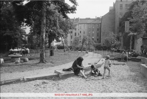 Hirschhof am 3.7.1986 - Foto: Gerd Danigel