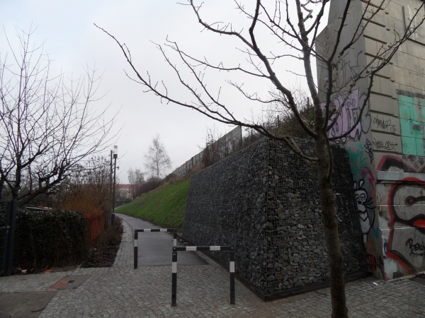 Japanische Zierkirsche nördlich der Bösebrücke