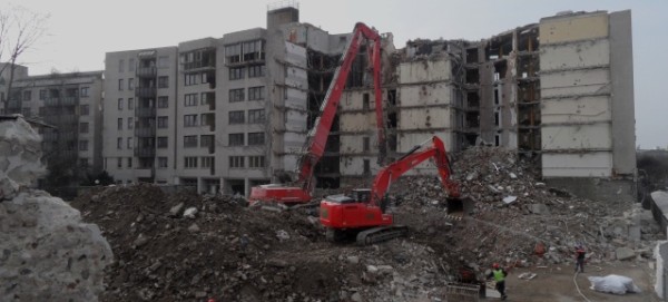 Abbruch: Seniorenheim Graunstr./Gleimstr.