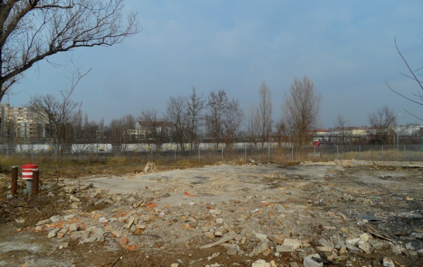 Mauerparknordfläche mit Blick zum Nordkreuz