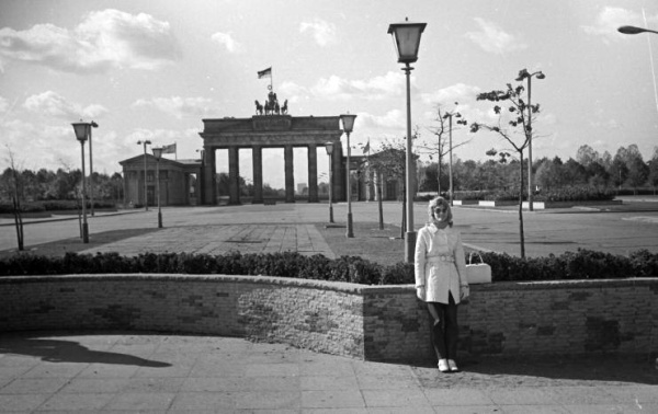 Nikki van der Zyl in Berlin, 1971