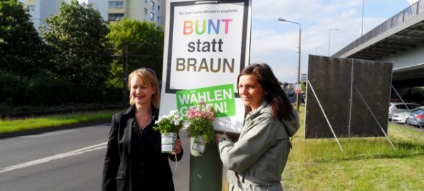 BUNT statt BRAUN - wählen gehen!