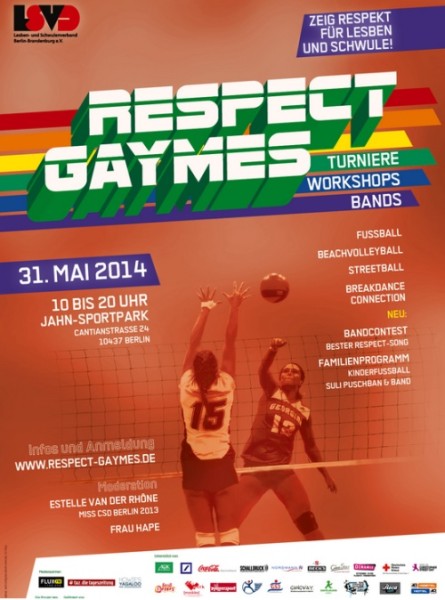 Respect Gaymes 2014 Plakat