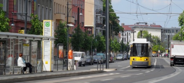 TRAM: Umleitung in Pankow