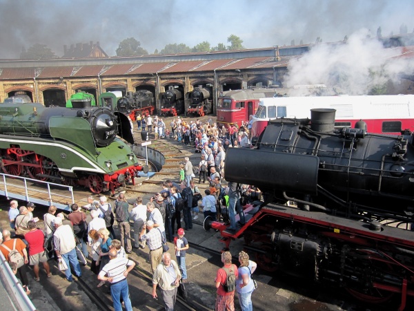 Eisenbahnfest im Bahnbetríebswerk Schöneweide