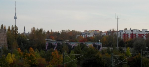 Geplante Baufläche für Nordbebauung am Mauerpark