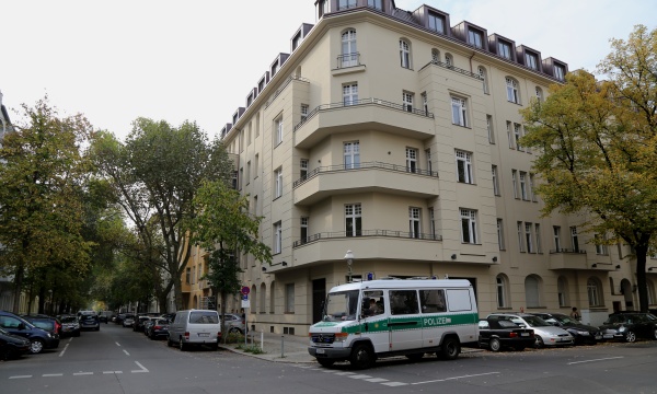 Wieland Palais: Polizeieinsatz in der Wielandstrasse