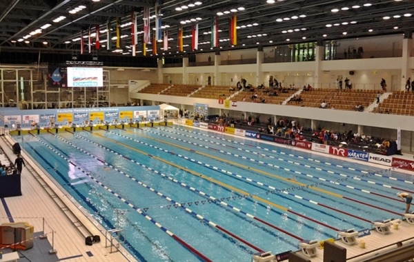 Schwimm- und Sprunghalle im Europasportpark (SSE)