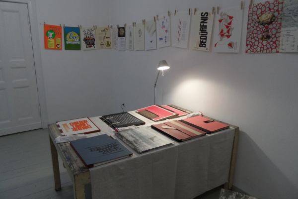 Ausstellung "DRUCKTOPF" im Atelier Schiegnitz