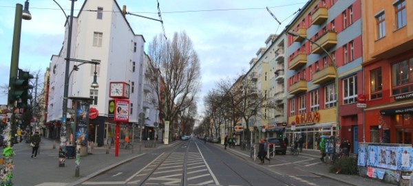 Pappelallee im Januar 20159