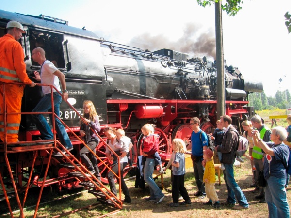 Frühlingsfest im Bahnbetriebswerk Schöneweide