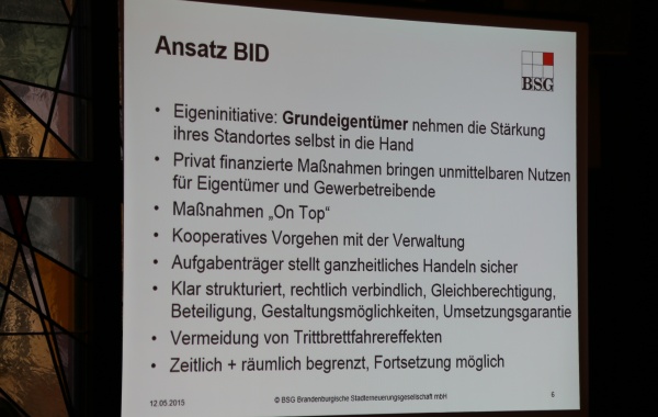 Ansatz für das Business Improvement (BID)