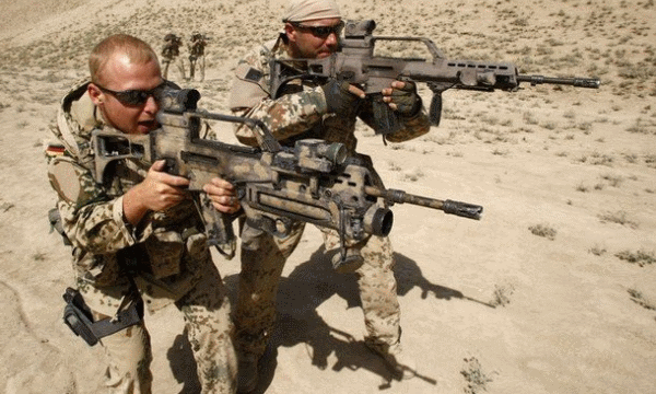 Sturmgewehr im Einsatz in Afghanistan