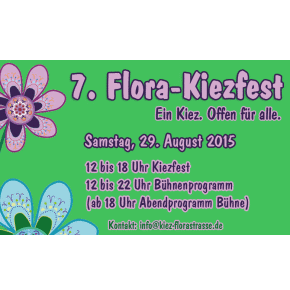 /. Flora Kiezfest am 29.8.2015