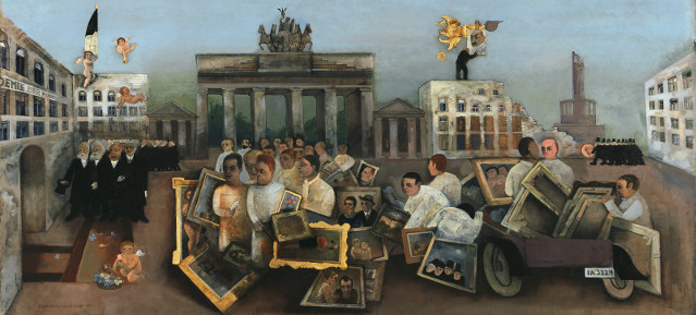 Felix Nussbaum: Der tolle Platz, 1931