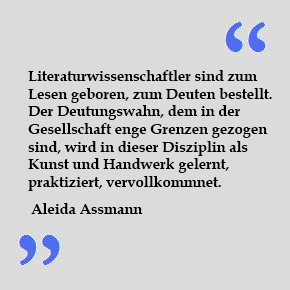 ZItat: Aleida Assmann