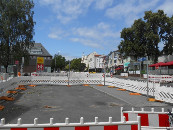 Baustelle Wiltbergstraße 27.7.2015