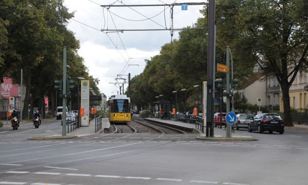 Tram-Linie 50 in Französisch Buchholz