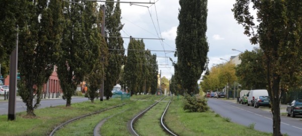 Tramstrecke der Linie 50