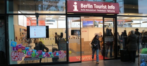 Berlin Tourist Info im Hauptbahnhof