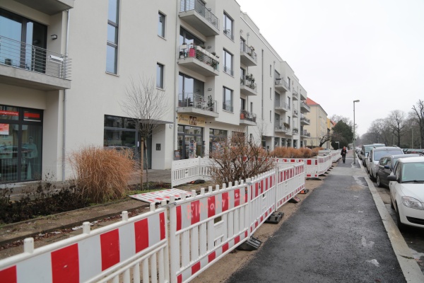 Bauzaun-Ausstellung Ossietzkystraße