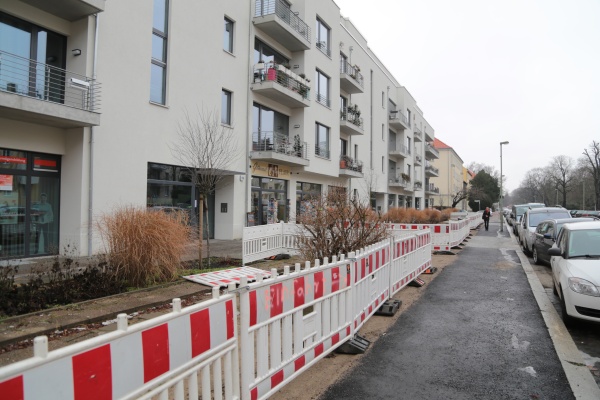 Bauzaun-Ausstellung Ossietzkystraße 