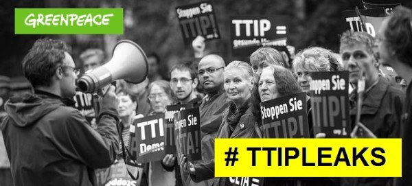 Greenpeace veröffentlicht TTIP Papiere