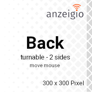 anzeigIO Square turnable