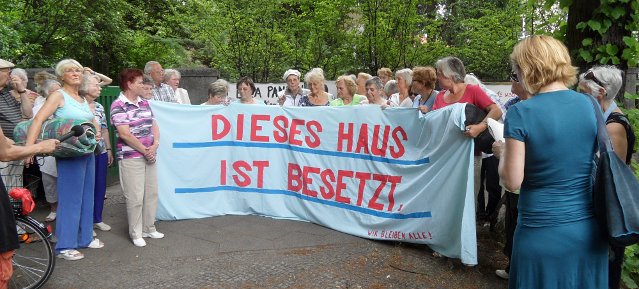 Hausbesetzung Stille Straße 2
