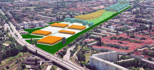 Entwicklungskonzept Rangierbahnhof Pankow aus dem Jahr 2003 www.av-a.vom