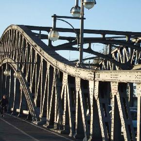 Bösebrücke am S-Bahnhof Bornholmer Straße