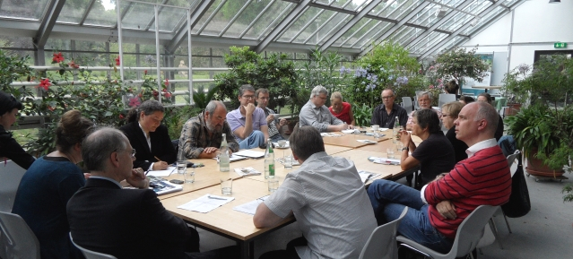 Tourismusstammtisch am 2. Juli 2013 im Botanischen Volkspark Blankenfelde-Pankow