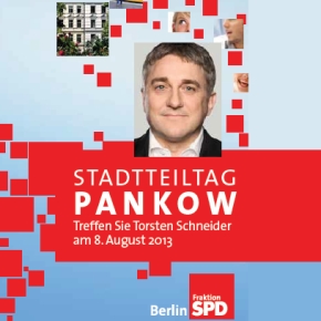 Stadtteiltag von Torsten Schneider in Pankow am 08. August 2013