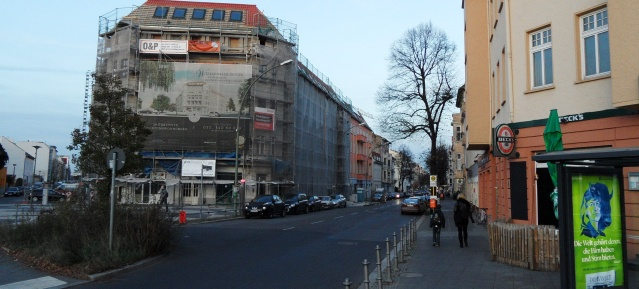 Weissenseer Spitze - Blick in die Gustav-Adolf-Strasse