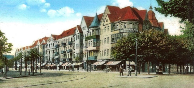 Wollankstrasse in Pankow um 1900 - Postkarte