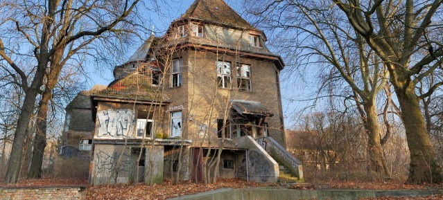 Ehem. Kinderkrankenhaus Weißensee in der Hansastrasse