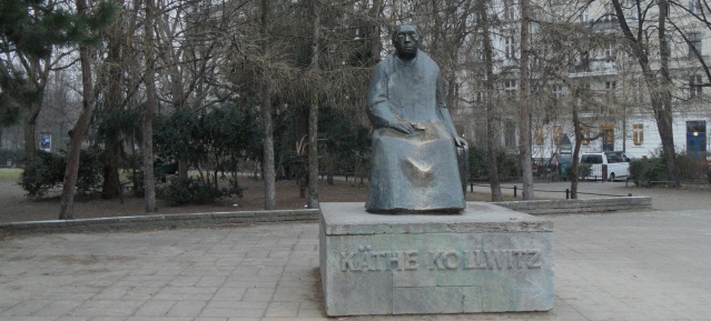 Käthe-Kollwitz-Denkmal am 5.3.2014