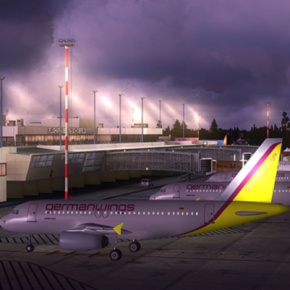 Flughafen BER Flugsimulator