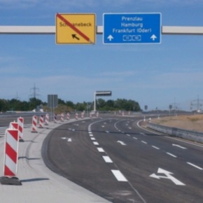 Autobahnsperrung